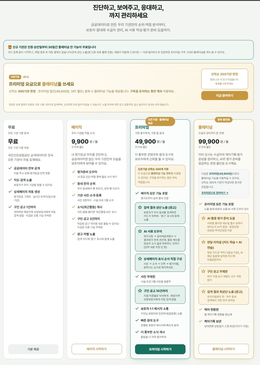 30일 무료 체험과 얼리버드